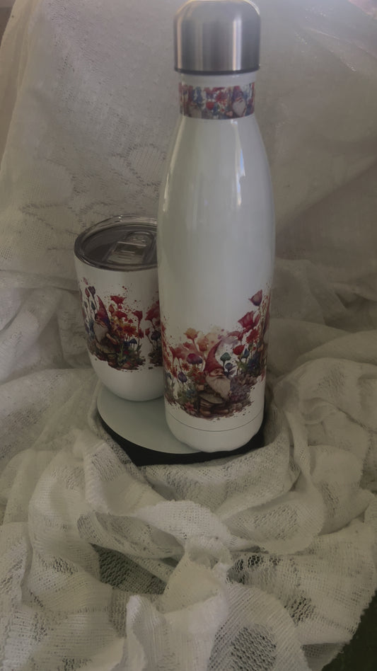 Wine Bottle and Mug Set